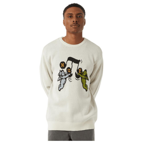 Huf Ανδρικό φούτερ Song Intarsia Sweater